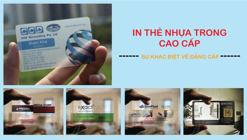 in card nhua