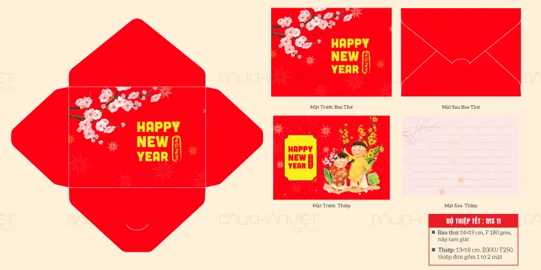 in thiep xuan lay ngay