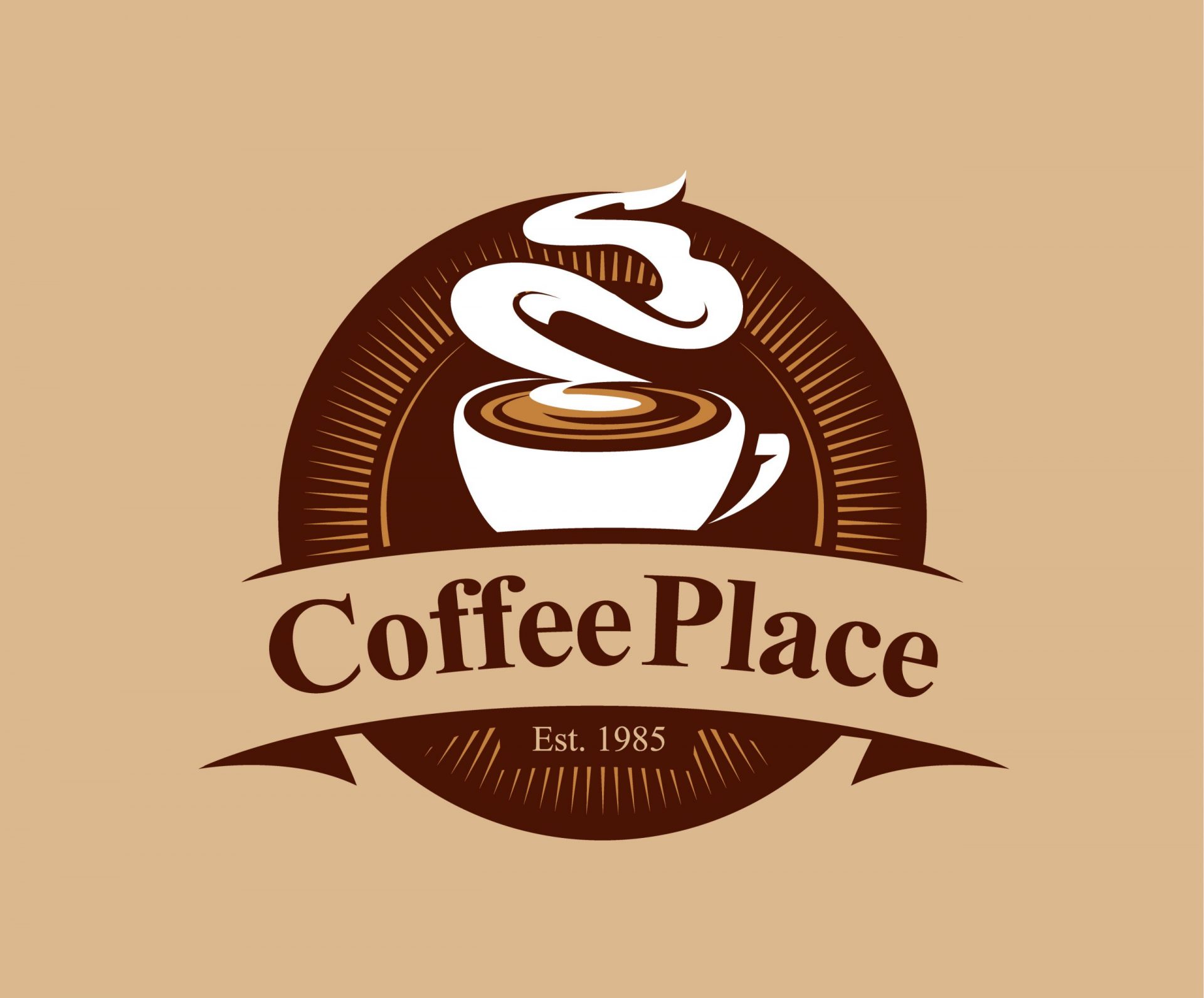 Top 10 mẫu logo cà phê đẹp, ấn tượng tải hoàn toàn miễn phí