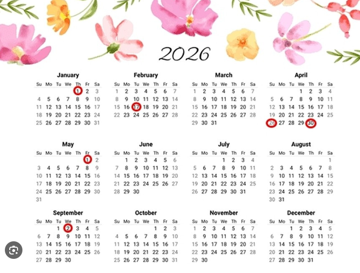 bo so lich am duong 2026