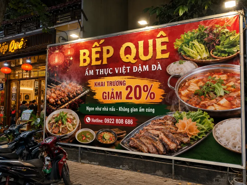 in bat hiflex quang cao