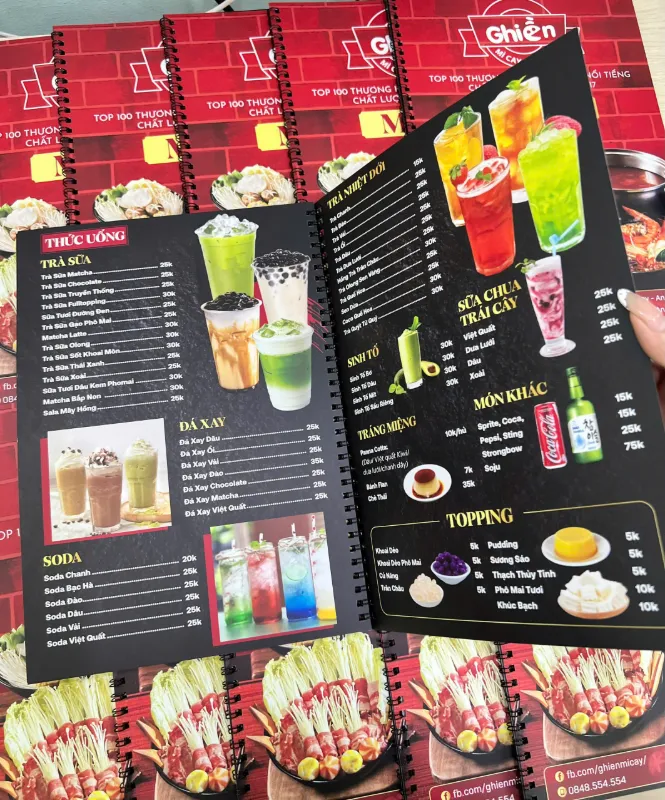 in menu lo xo