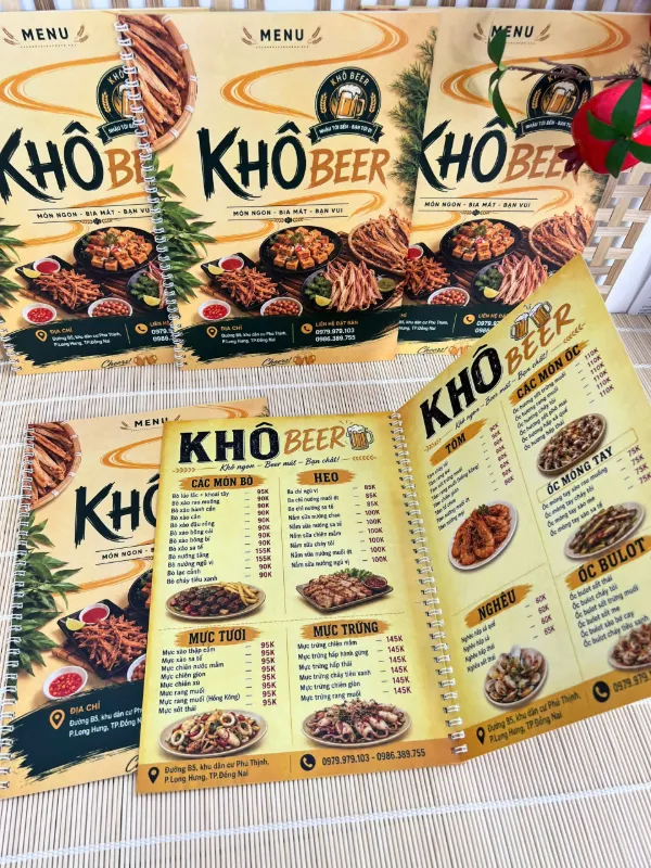 in menu