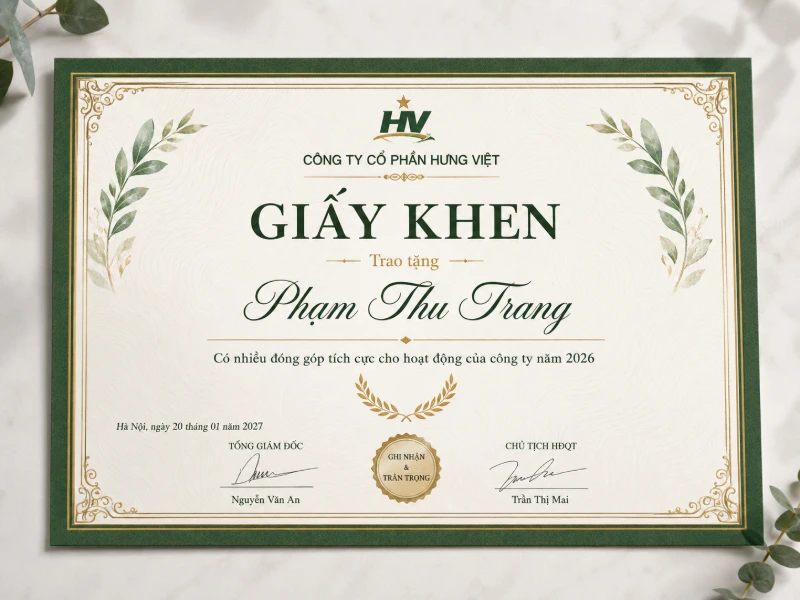 In giay khen so luong it tai Indecalnhanh.net