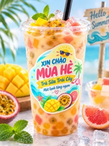 80+ Mẫu Tem Trà Sữa Đẹp, Độc Đáo Nhất Cho Quán Của Bạn