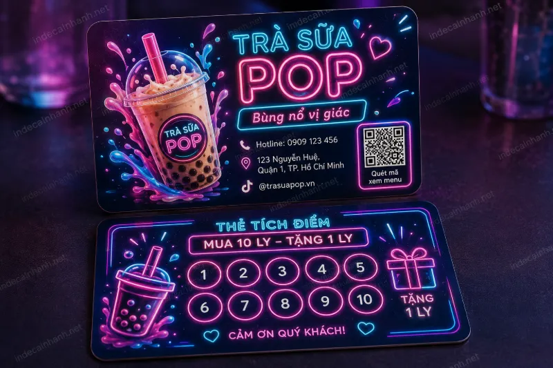 mau card tra sua dep
