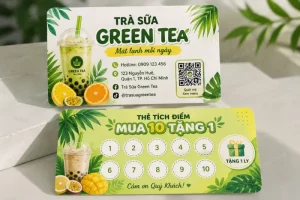 36+ Mẫu Name Card & Thẻ Tích Điểm Trà Sữa Đẹp, Độc Đáo | In Nhanh