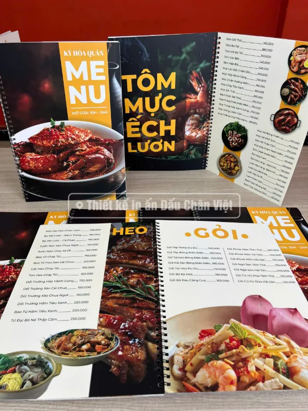 mau menu nhua cho ky hoa quan quan 10
