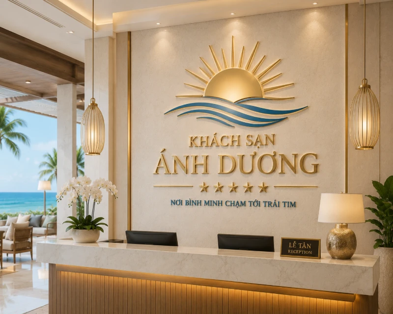 mau thiet ke logo khach san
