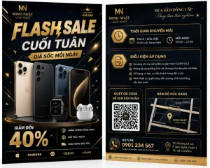 88+ Mẫu Tờ Rơi Điện Thoại Đẹp Thu Hút Khách Hàng