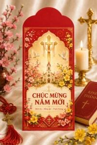 68+ Mẫu Bao Lì Xì Công Giáo Đẹp, Giá Rẻ, Lấy Liền | In Decal Nhanh