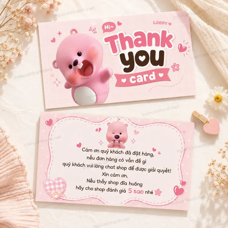mau card cam on cho shop ban le