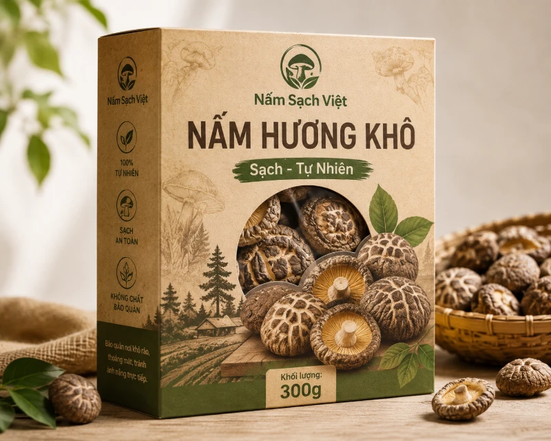 mau hop giay dung thuc pham kho