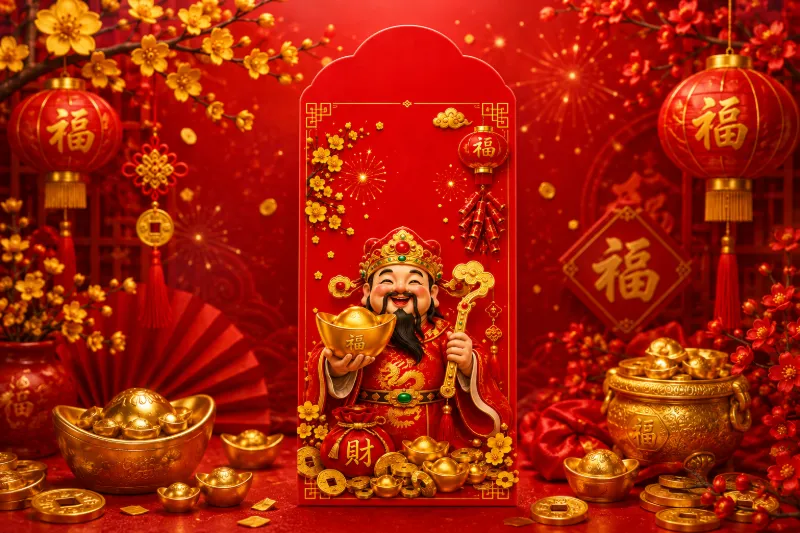 mau li xi than tai dep