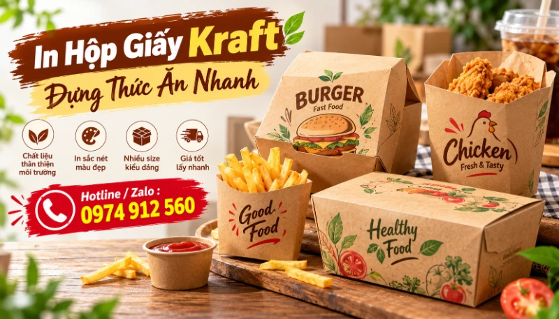 hop giay kraft dung thuc an nhanh