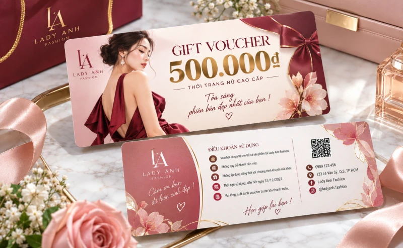 in gift voucher