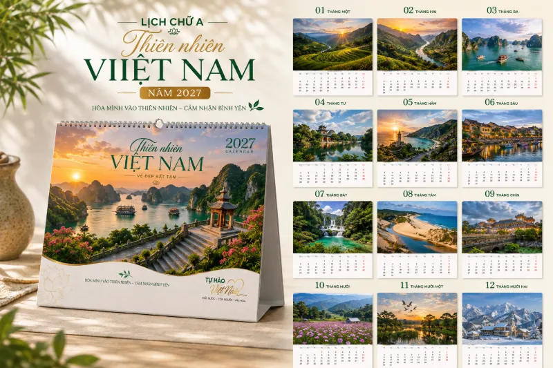 mau lich thien nhien viet nam